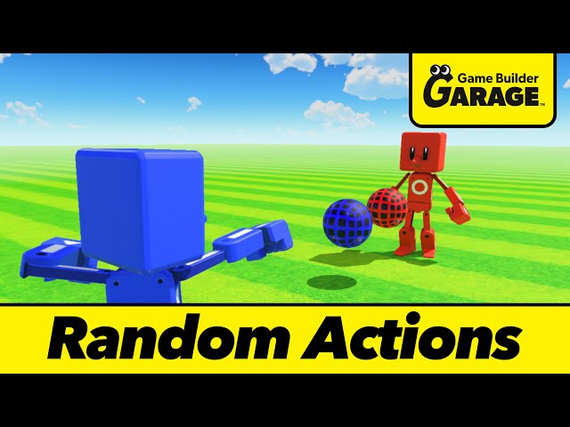 Let's Create a Random Action AI in Game Builder Garage