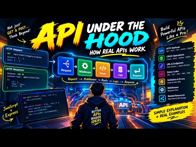 :  🔥 API UNDER THE HOOD | HOW REAL APIs WORK