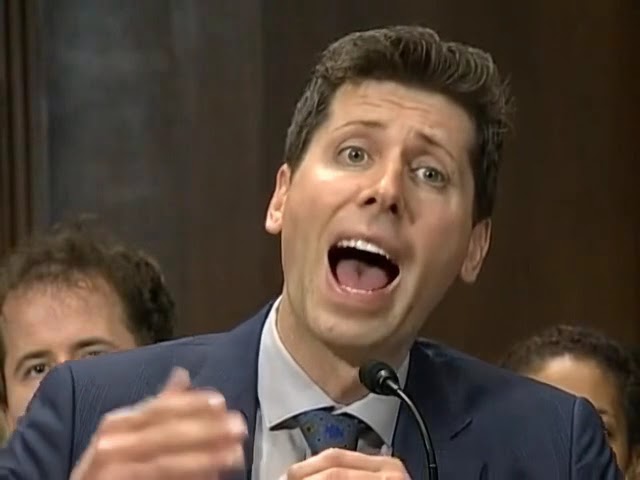 Sam Altman's speech in the Senate. 
