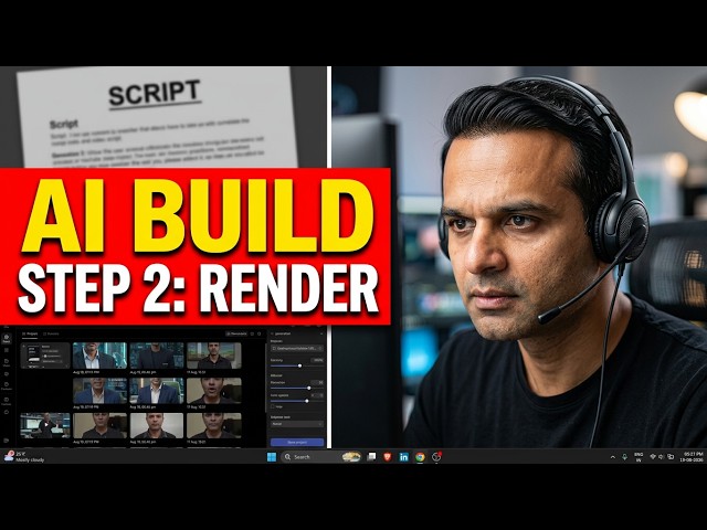 Part 2-🔥 Idea → Script → AI Video — Watch the Entire Creation LIVE!