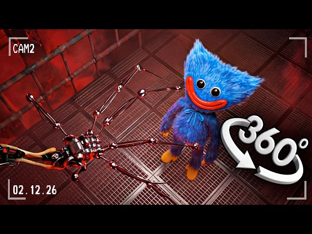 Poppy Playtime 5 - OFFICIAL TRAILER / 360° VR @Mob_Entertainment