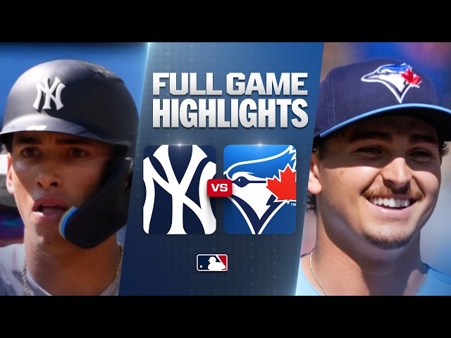 YANKEES vs. BLUE JAYS: Official Full Game Highlights (August 15) | 2026 MLB Season