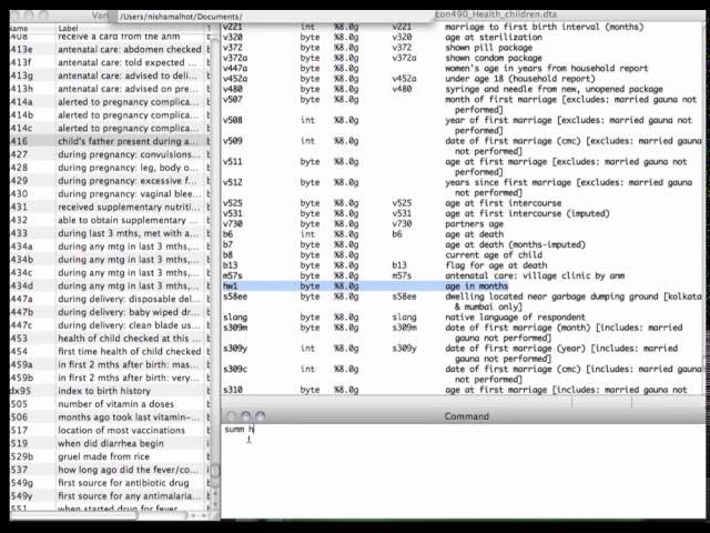 DHS Data Analysis in STATA | Recoding Variables for Child Mortality Regressions (Part 1)
