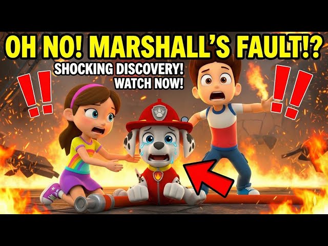 NOOO!! MARSHALL FREEZES DURING THE FIRE RESCUE!! 😭🔥 Ryder & Lily RUSH to SAVE HIM!!