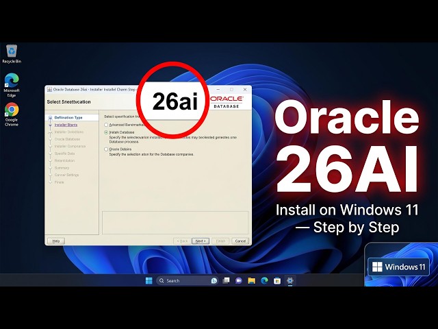 Oracle Database 26 AI Installation Full Tutorial