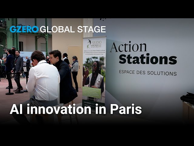 Groundbreaking AI projects showcased at AI Action Summit in Paris | Global Stage