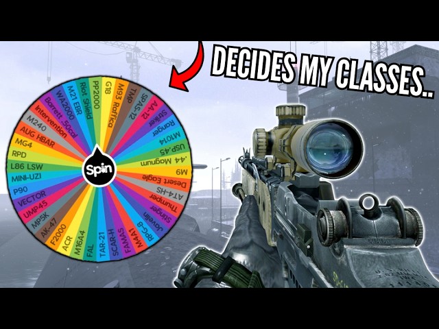 i let a random wheel decide my classes... (MW2 nuke challenge)