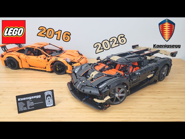 LEGO 1:8 KOENIGSEGG SADAIR'S SPEAR #42232 | Full Review