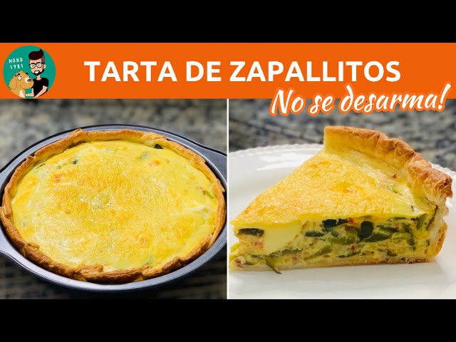 Cómo Hacer una Tarta de Zapallitos Alta y Sabrosa - Receta Fácil - No Se Desarma! / MONO 1981