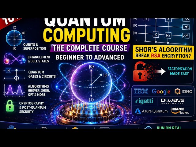 Quantum Computing 101: The Complete Beginner-to-Advanced Course