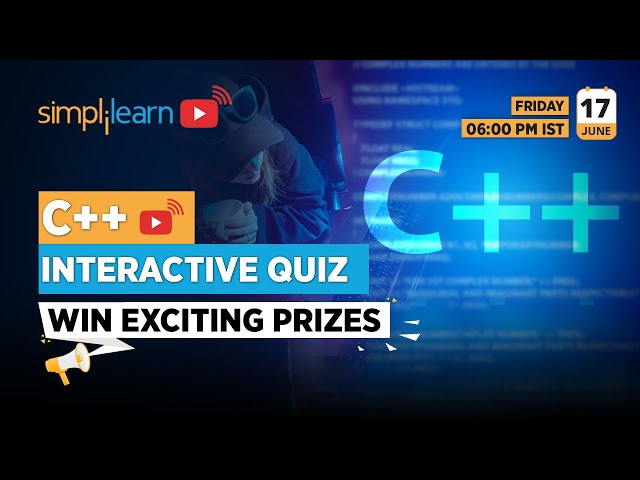 🔥CPP Programming Questions & Answers - Interactive Quiz | CPP Programming Quiz 2026 | Simplilearn