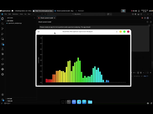 Demo: Audio Processing via AI on PiiMe