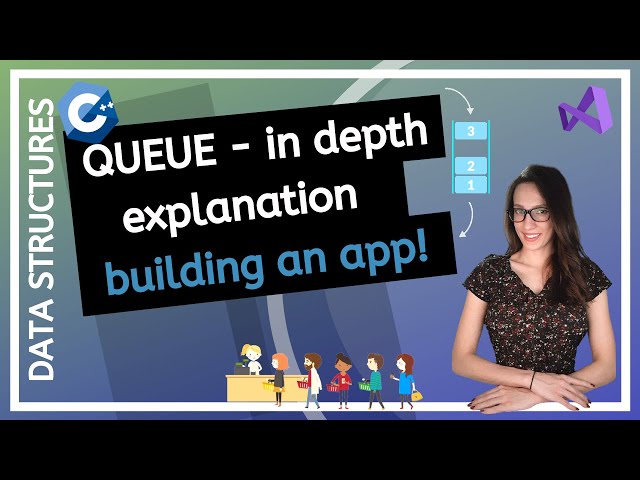 Queue and FIFO/FCFS explained in 10 minutes + a bonus task 📣📣 (Data Structures course)