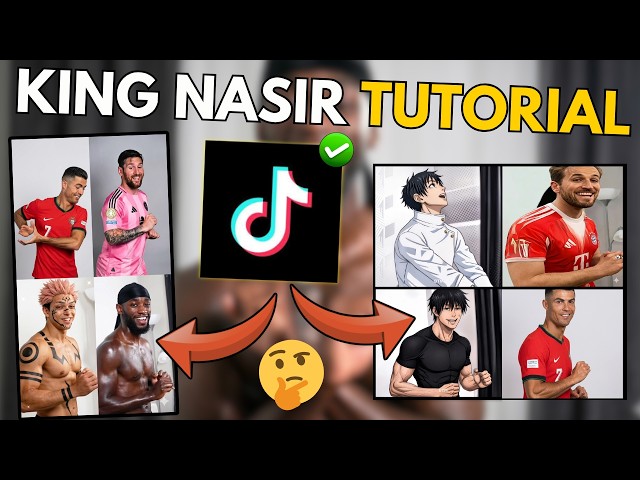 How To Create King Nasir AI Dance Video 😳 (TikTok Trend Tutorial)