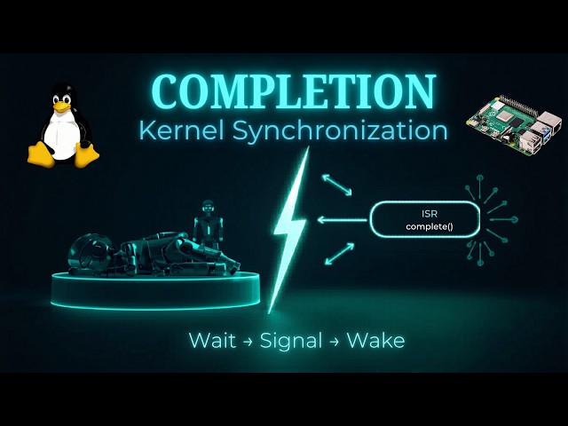 Kernel Synchronization Techniques: Completion | Linux Device Driver Development with Raspberry Pi 24