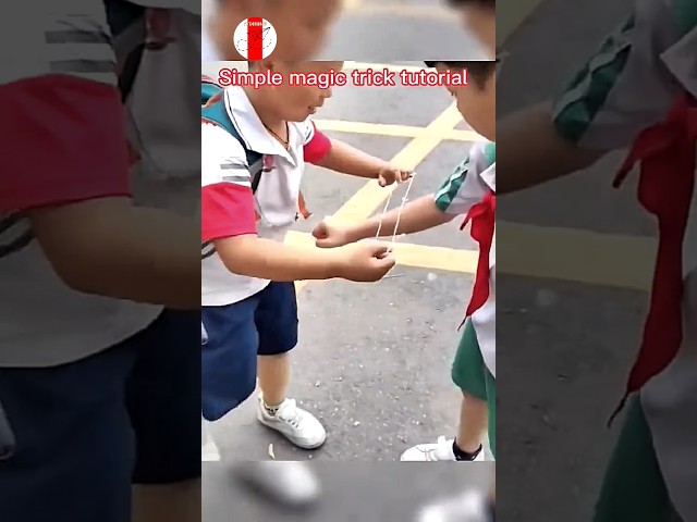 Viral Rope Escape Trick😱🤪 , Magic Tutorial , Easy Simple Magic Tricks #shorts #magic #tutorial
