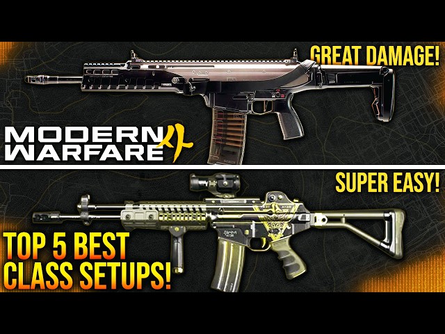 Modern Warfare 4: New TOP 5 BEST CLASS SETUPS To Use! (MW4 META WEAPONS)