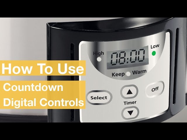 How To Use the Countdown Slow Cooker Digital Controls | Crock-Pot®