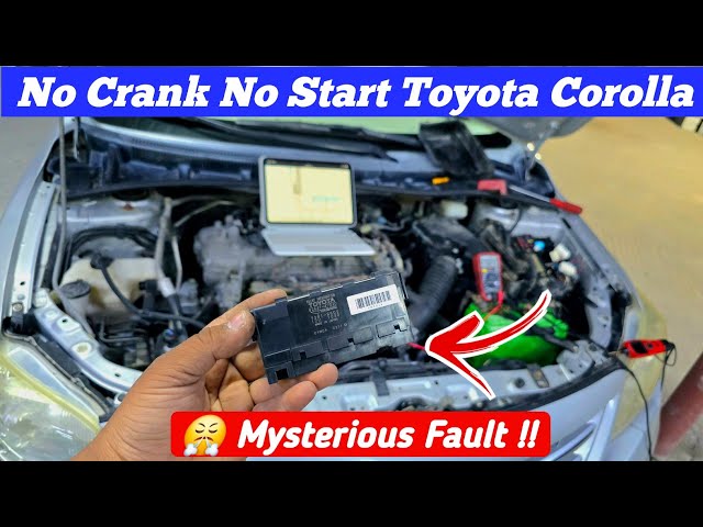 No Crank No Start Mysterious Fault !! || Solution with Complete guide
