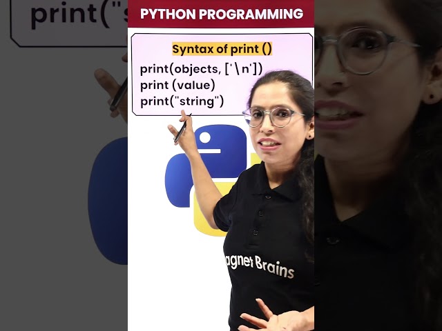 Print Function() in Python Language 🖥️🖥️ #python #pythonprogramming #shorts #viral