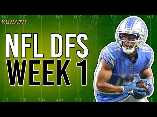NFL WEEK 1 DRAFTKINGS PICKS | NFL DFS WEEK 1