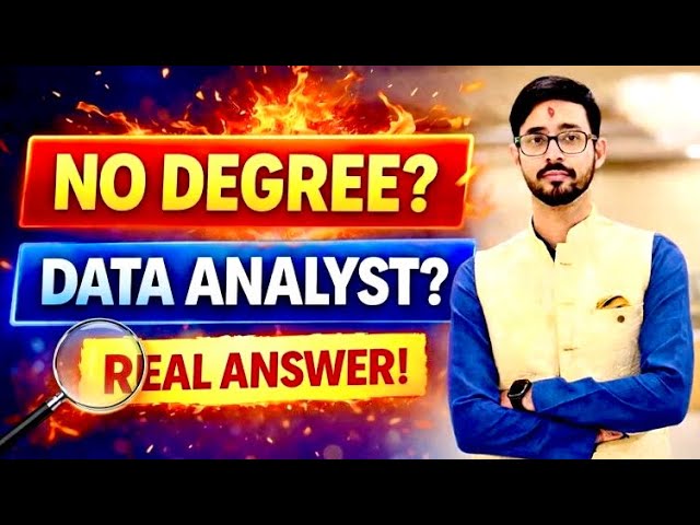 No Degree & Want to Become a Data Analyst? | Subscriber Question Answered