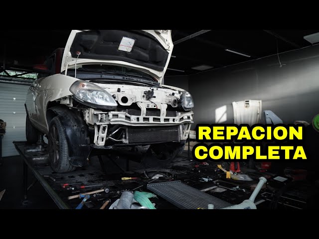 ✅ Reparo Golpe Frontal en Bancada | Sin Cambiar Piezas - Sin Pintar "lowcost"