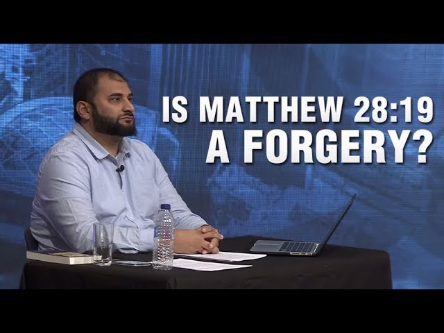 Is Matthew 28 vs 19-20 a FORGERY? - TRINITY Debate
