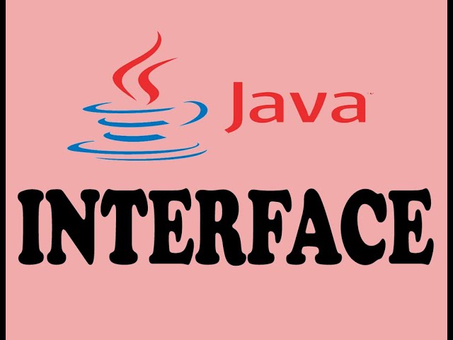 INTERFACE IN JAVA PROGRAMMING (URDU / HINDI)