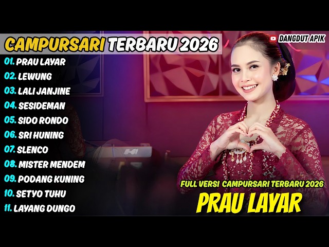 PRAU LAYAR - LEWUNG - RINA ADITAMA  - CAMPURSARI JAWA FULL ALBUM TERBARU 2026