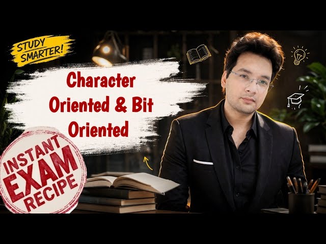 Character Oriented and Bit Oriented Protocols - Working, etc. | Computer Networks | Unbeaten Lear...