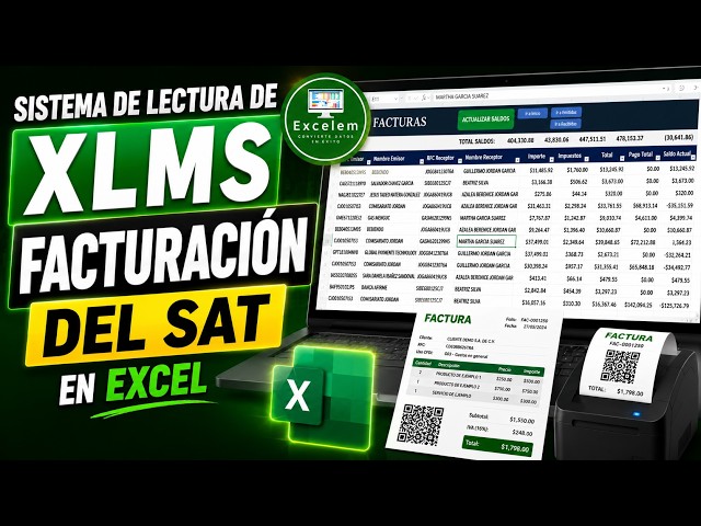 Lleva el Control de tus Facturas en Excel | Sistema de Lectura de XML del SAT