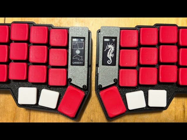 Fun keyboard animation: Breathing Bongo Cat with FURIOUS mode, and Bluetooth Profile Changes