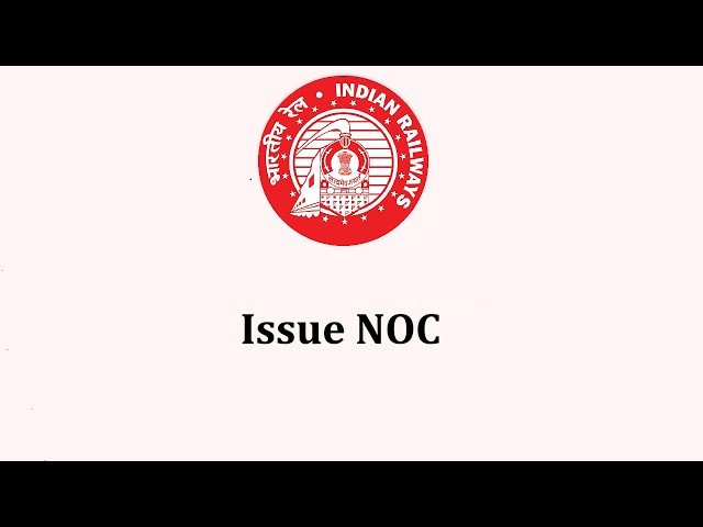 Process & Issuing NOC in IR-HRMS in English