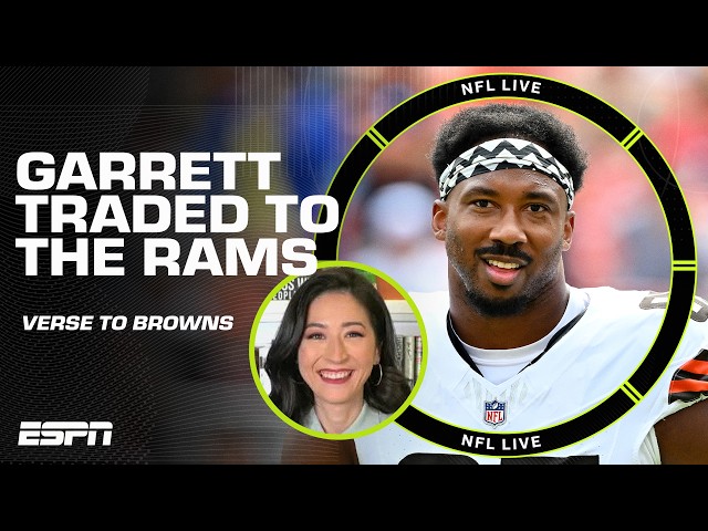 ‘WHAT A NIGHTMARE for opposing offenses’ 🤯 REACTION to Myles Garrett's trade to the Rams | NFL Live