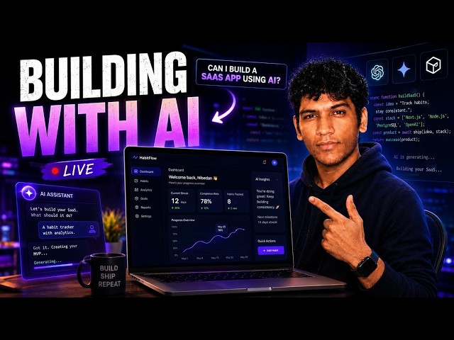 Building a SaaS App With AI From Scratch | Coding Live