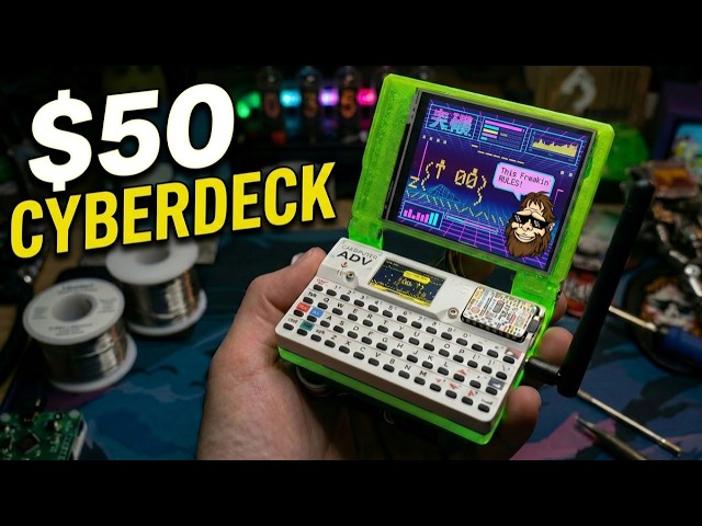 I Built a $50 Mini Cyberdeck (Cardputer ADV Mod)
