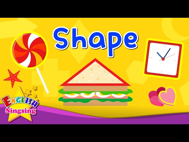 Shape  [Kids Vocab] Circle, Square, Triangle 🔲 Basic Shapes for Kids Family
