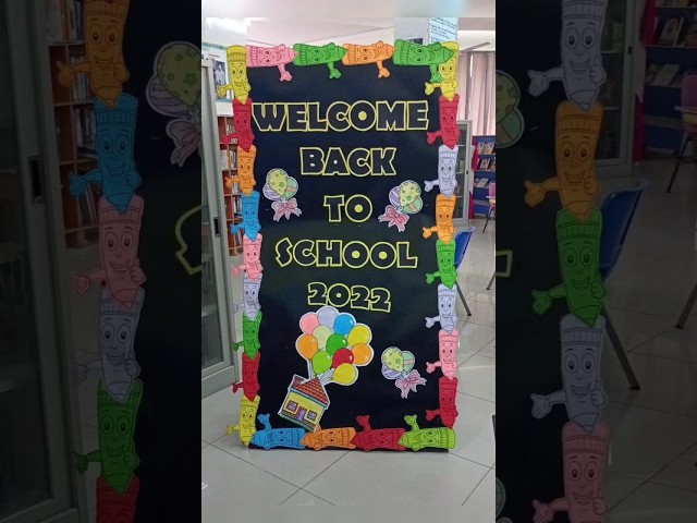 welcome back to school display board ideas 💡💡 #shortstoday #handmade #viral #drawing #welcomeback