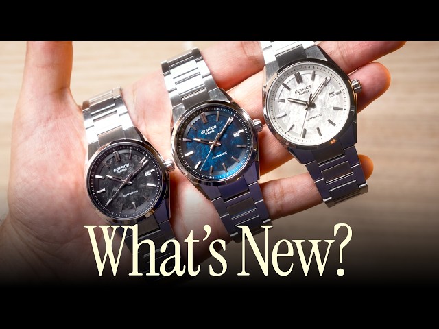 Casio Just Upgraded Its First Edifice Automatic Watch