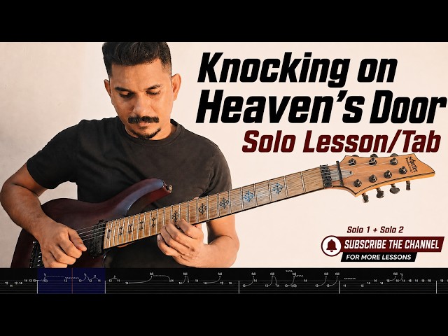 Knockin’ on Heaven’s Door Guitar Solo Lesson + TAB | Easy Guitar Solos Series