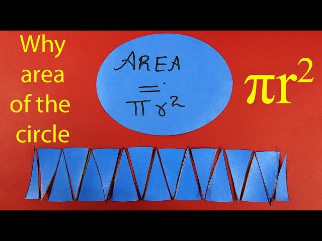 Why area of Circle is πr2? | Marathi