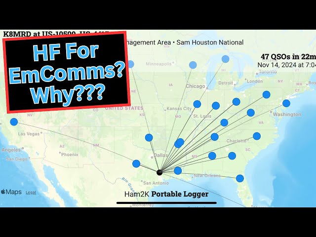 Why Use HF For EmComms?