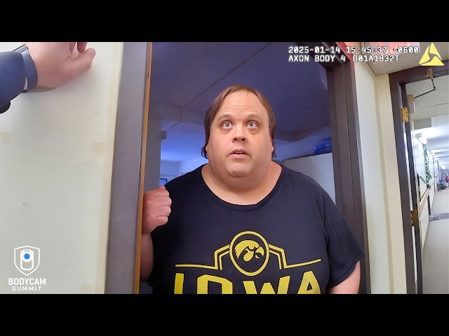 Police Surprise Man Refusing to Leave on Eviction Day, Ends Poorly