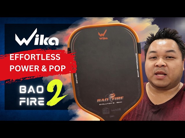 Wika Bao Fire 2 Paddle Review | Power and Pop That's Effortless