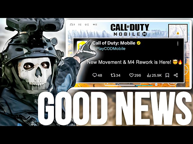 COD Mobile 2.0 Season 5?! Biggest Update EVER, NEW Movement Coming, M4 Rework DELAYED, 4 Weapons...