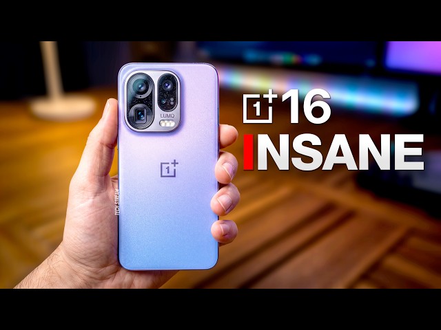 OnePlus 16 RAW LOOK  - OnePlus Made A MONSTER Flagship?!