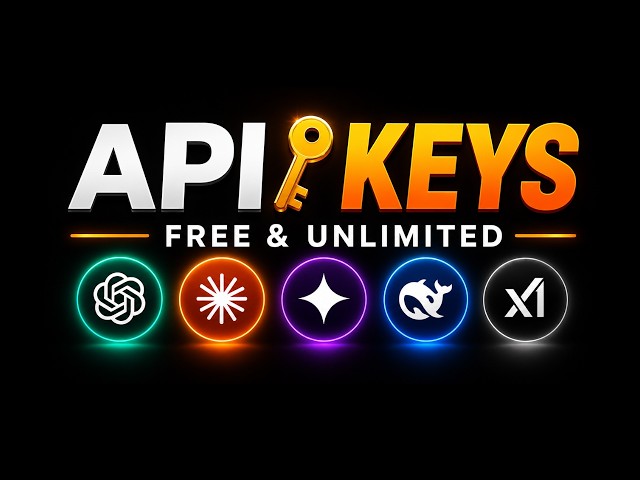 🔥 Get FREE & UNLIMITED AI API Keys! GPT, Claude, Gemini & More (2026)