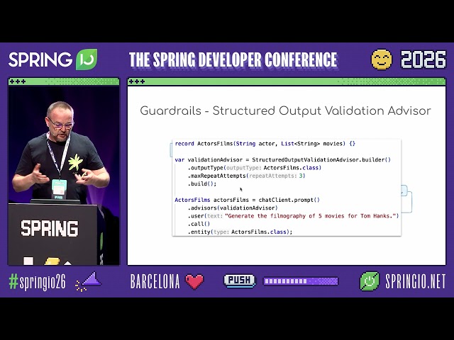 The Spring AI Ecosystem in 2026: From Foundations to Agents @ Spring I/O 2026