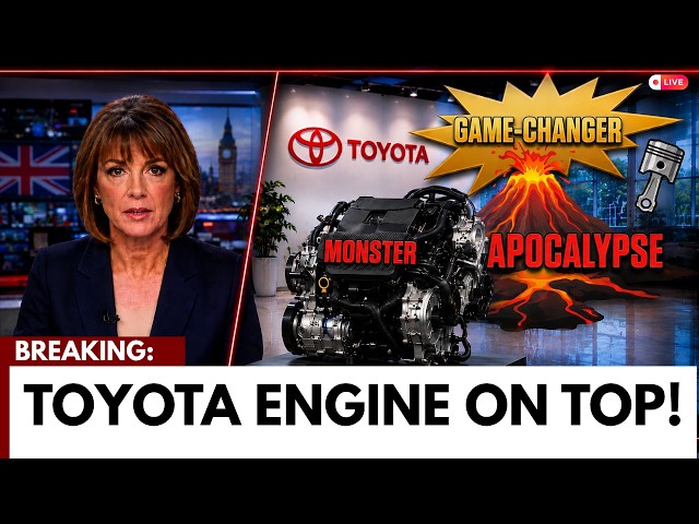 Toyota Unveils Tiny 600HP Engine to Finally Crush Tesla & BYD!